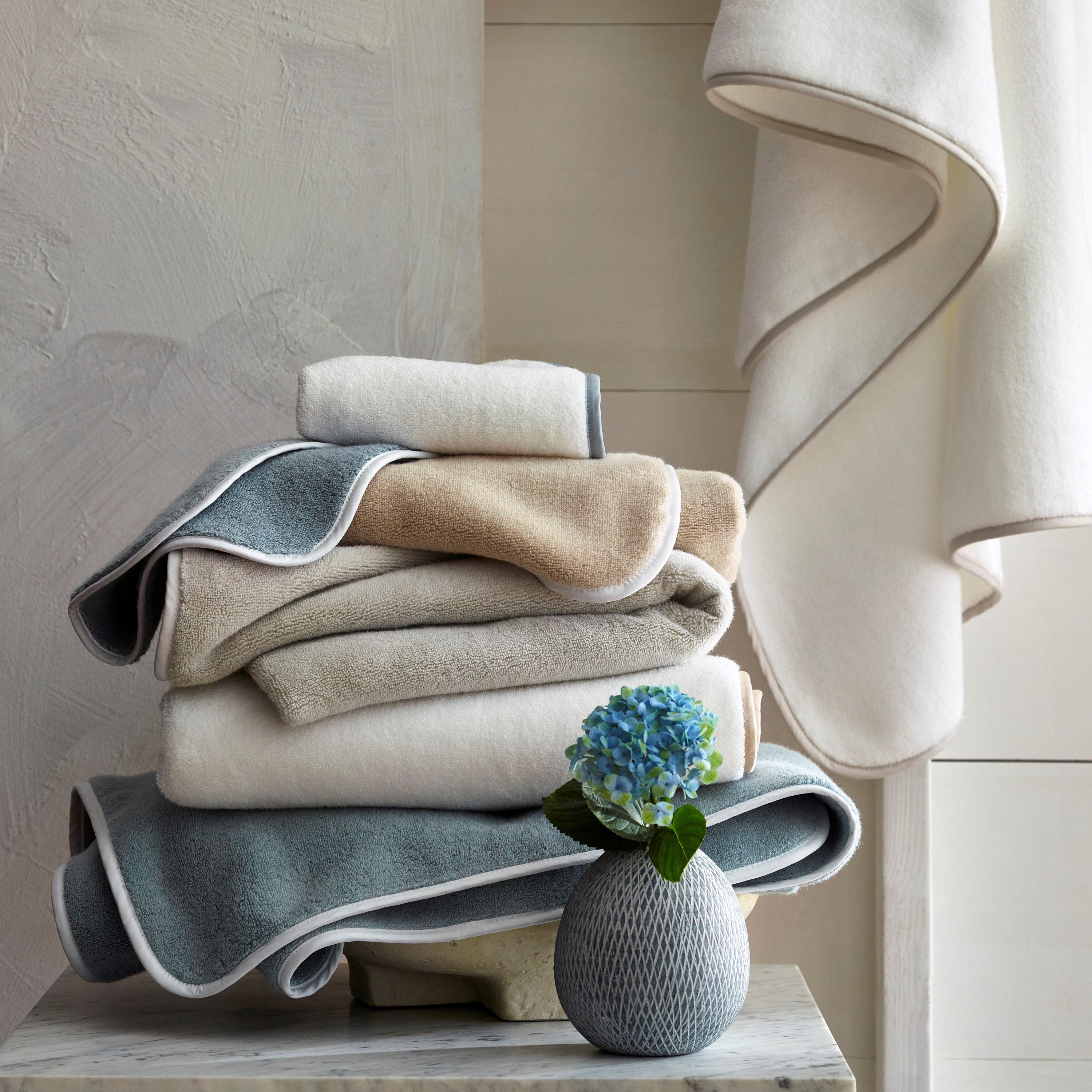 Plush Organic Cotton Towel - Oyster Gray · Under The Canopy